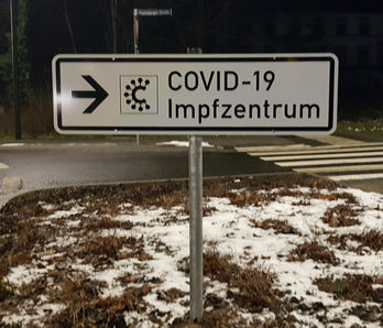 Hinweisschild